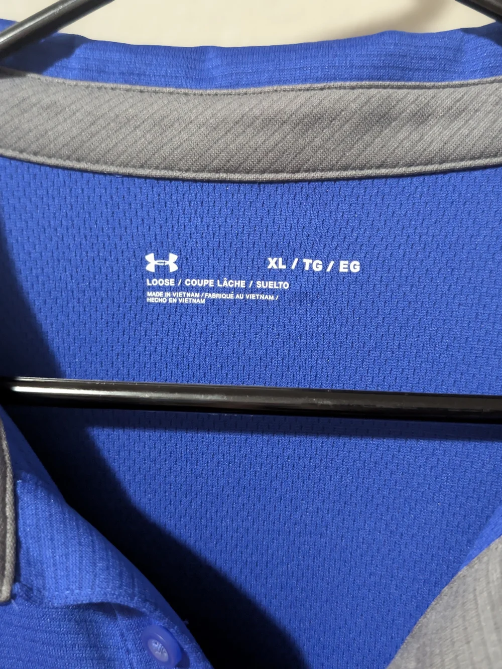 Under Armour Men’s Blue Polo Shirt